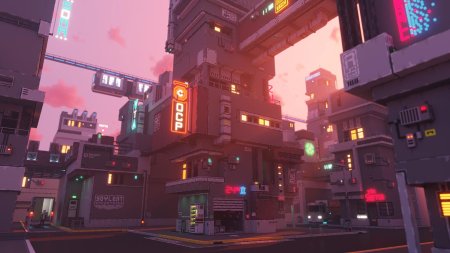 Киберпанк воксель