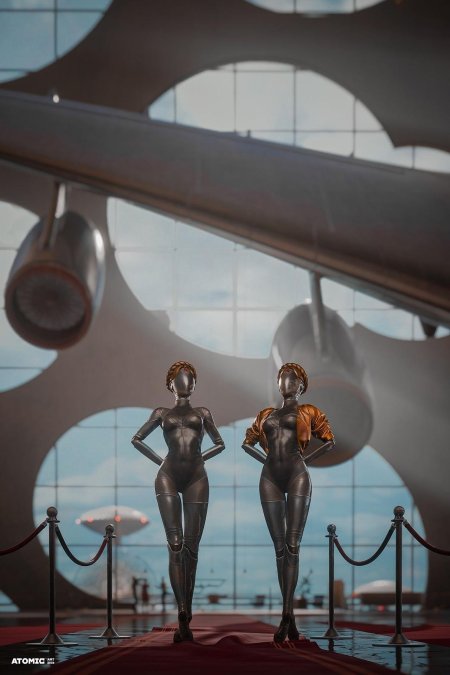 Атомик харт близняшка