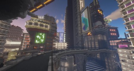 Cyberpunk 2077 Minecraft Map