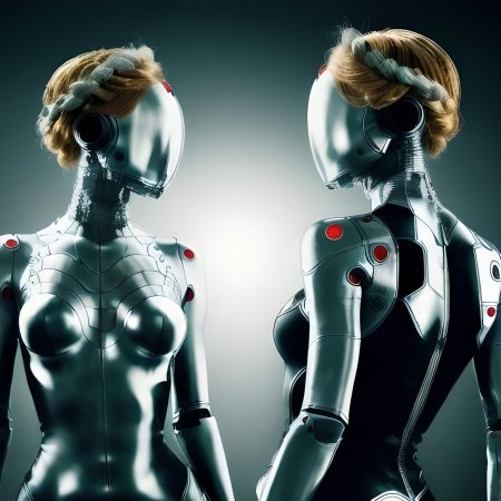 Атомик Харт роботы близняшки