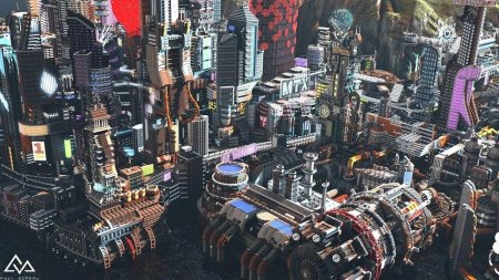 Киберпанк 2077 майнкрафт постройки