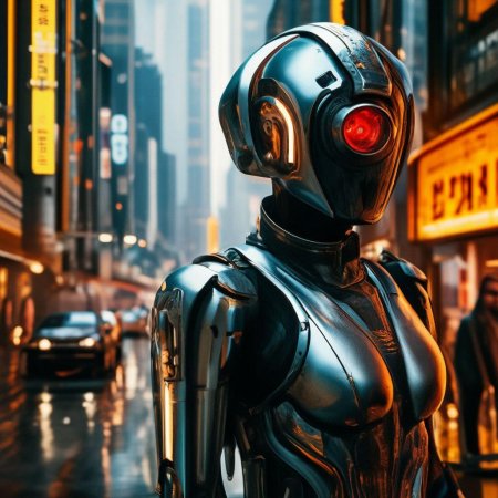 Робот киберпанк