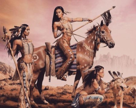 Амазонка женщина воин индейцы