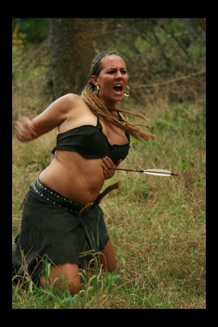 Голая амазонка