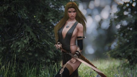 Броня воительницы скайрим