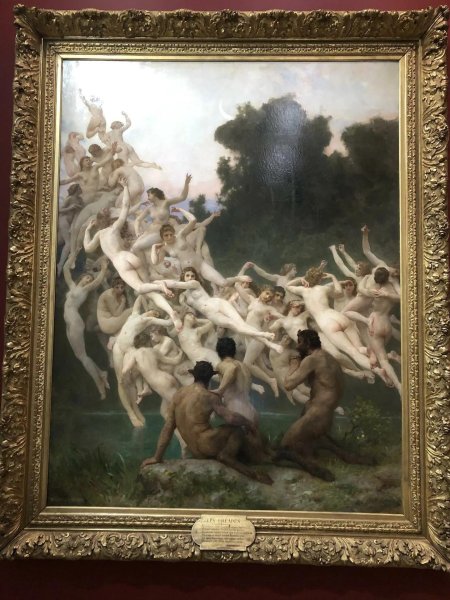 Картина происхождение мира музей Орсе