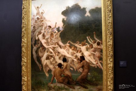 Нимфы и сатир бугро