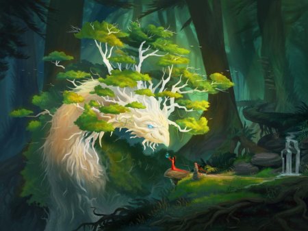 Зеленица дух леса