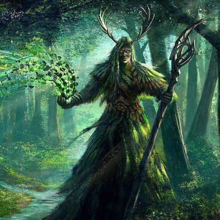 Эльф друид ДНД