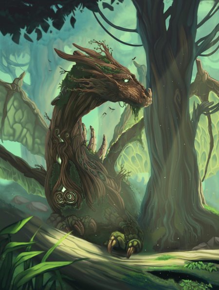 Лесной дракон ДНД