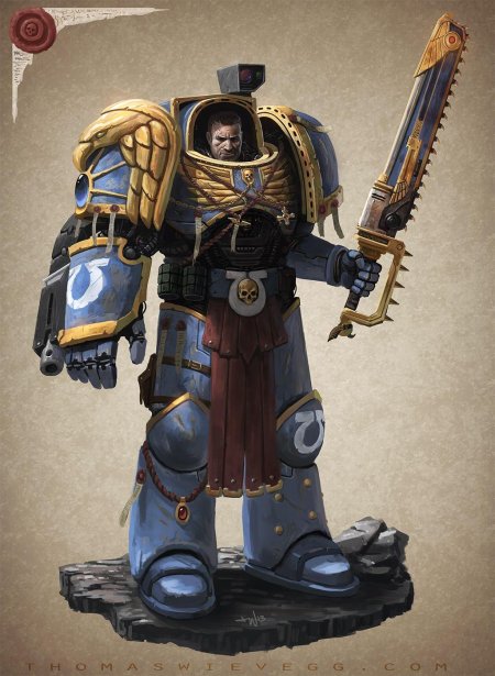 Ультрамарины warhammer