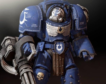 Warhammer 40000 броня Терминатор Ультрамарины