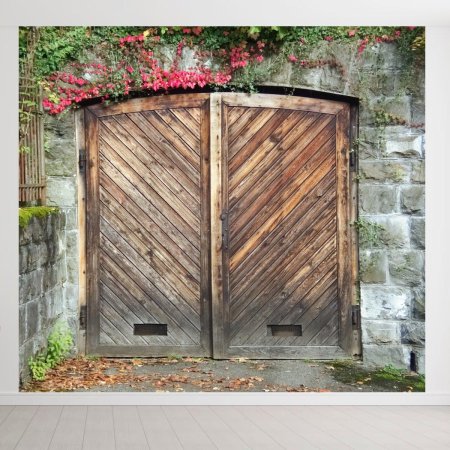 Деревянные ворота