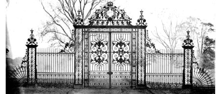 Усадебные ворота 19 века