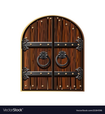 Деревянные ворота