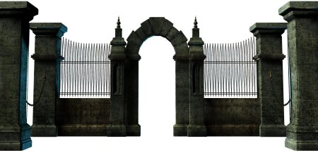 Готические ворота в Царском селе