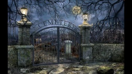 Мрачное кладбище