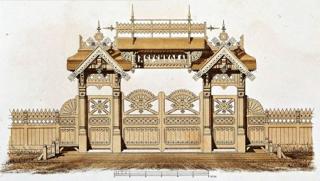 Иван Ропет мотивы русской архитектуры