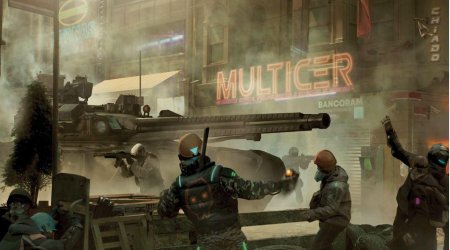 Четвертая корпоративная война Cyberpunk