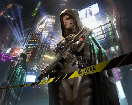 Cyberpunk 2077 арт