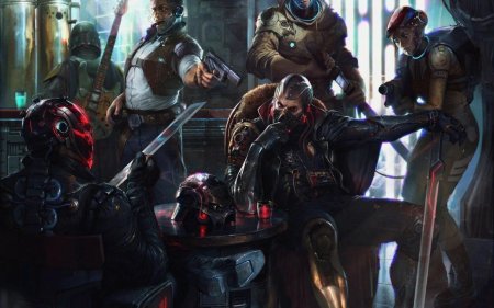 Sci Fi Art наемники корпорации