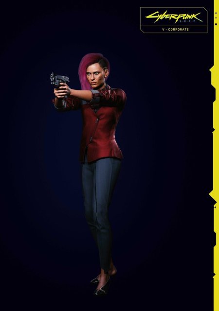 Киберпанк 2077 корпорат арт