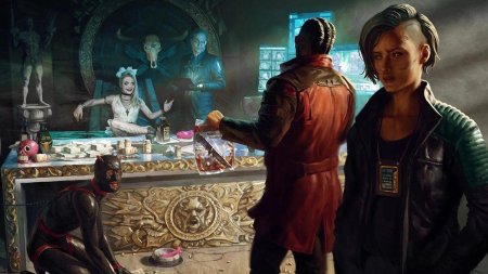 Киберпанк 2077 Фантом Либерти арт