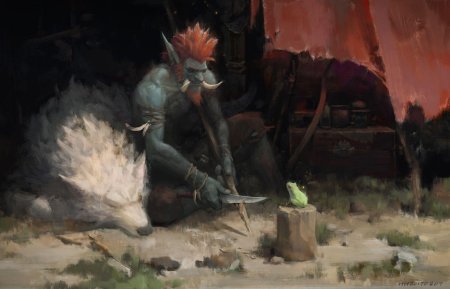 Тролль арт World of Warcraft