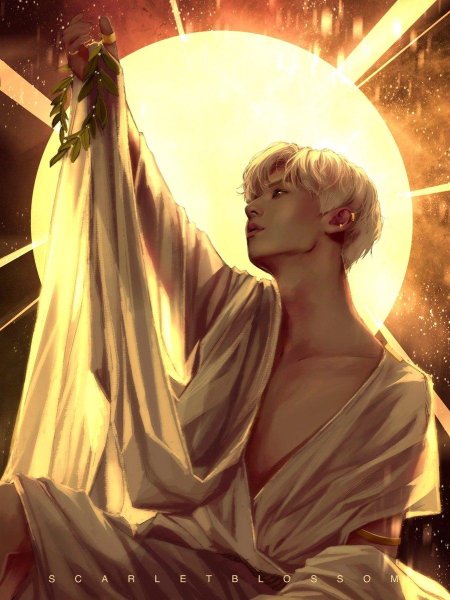 Аполлон Бог арт