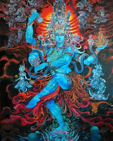 Шива Натарадж картина