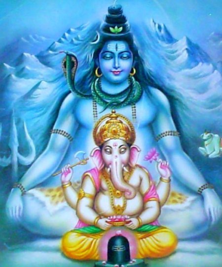 Шива Шакти и Ганеша