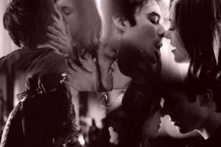 Дневники вампира Деймон и Елена