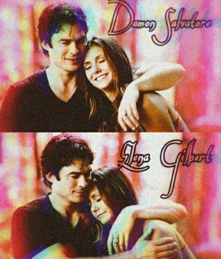 Деймон Сальваторе и Елена Гилберт