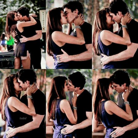 Дневники вампира Деймон и Елена