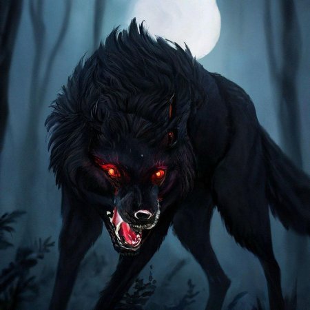Волк хоррор