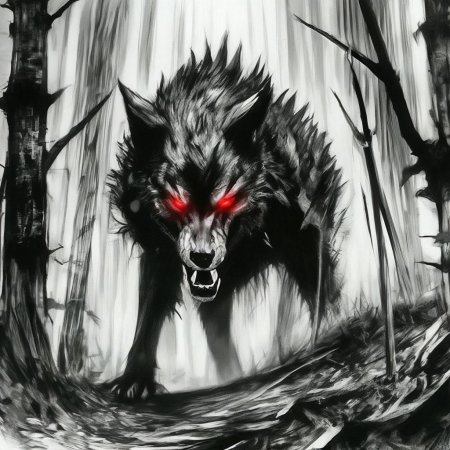 Страшные волки