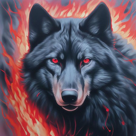 Крутой волк