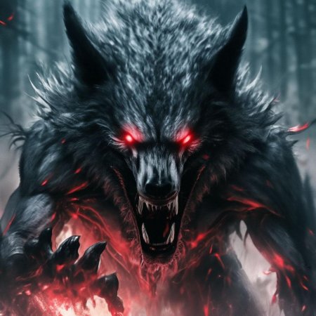 Волк мутант