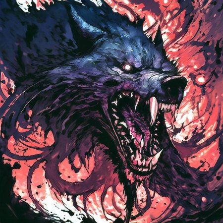 Монстр волк