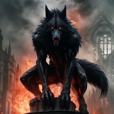 Темный волк