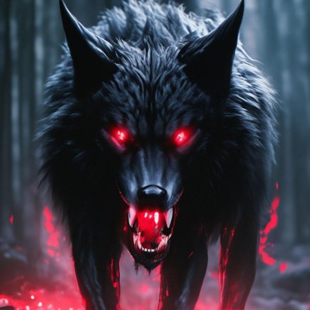 Волк демон
