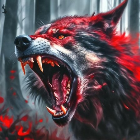 Разъяренный волк