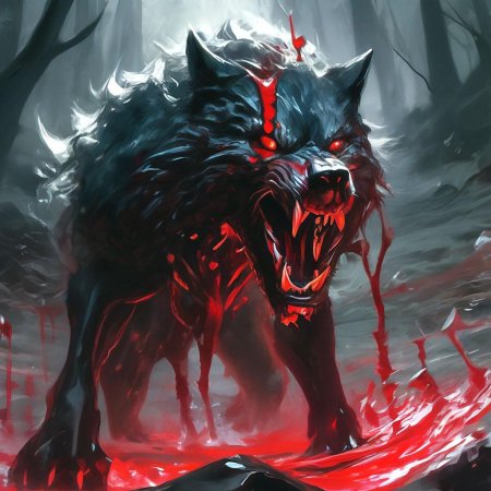 Хоррор волк