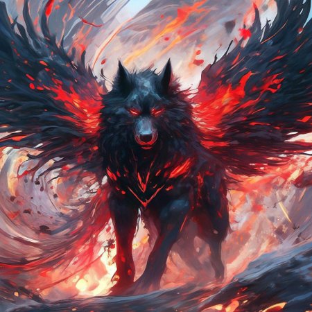 Крылатый волк семаргл