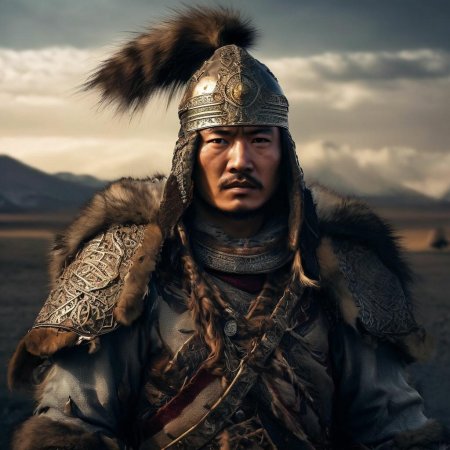 Казахские воины