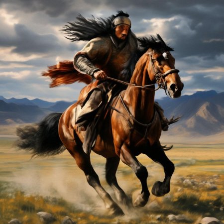 Воин на лошади