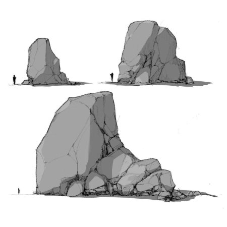 Скала рисунок