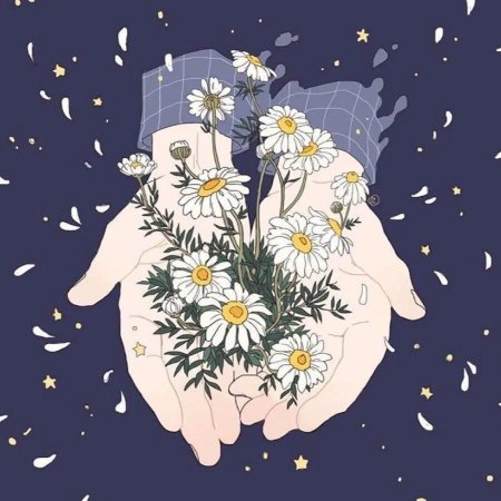 Ромашка арт