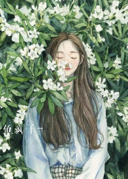 Аниме цветы Эстетика