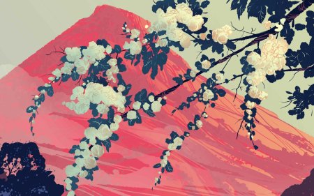 Пейзаж в японском стиле